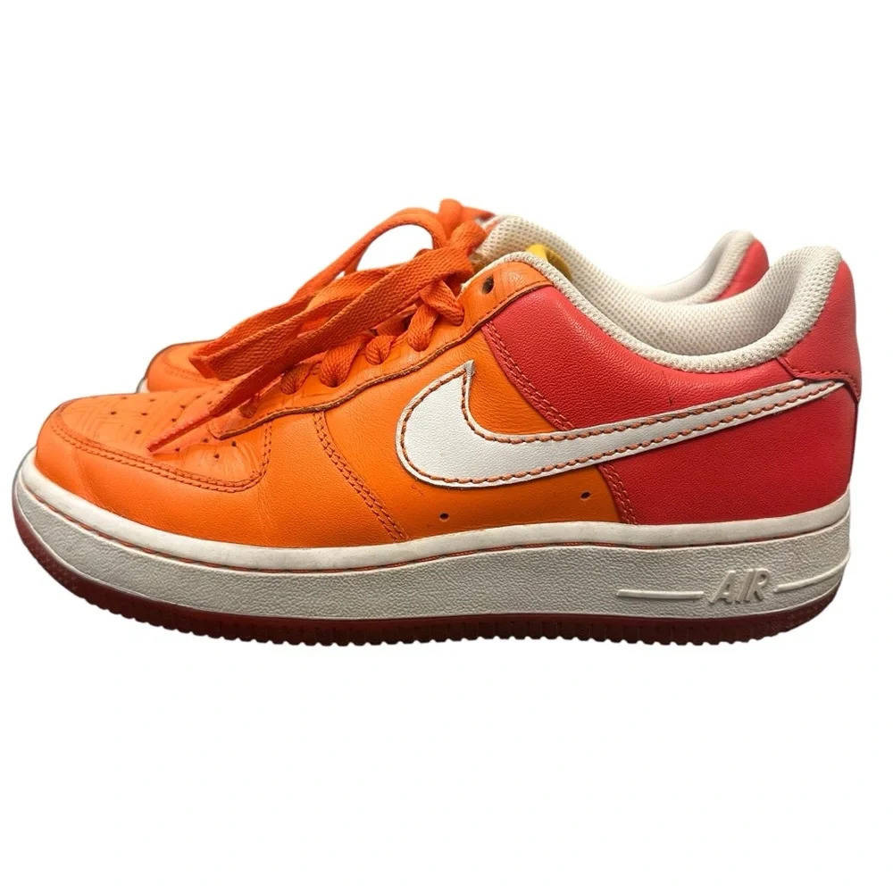 2007 Nike Air Force 1 XXV AF-1 ‘82 Patterson Square Gardens Orange Women’s 6.5